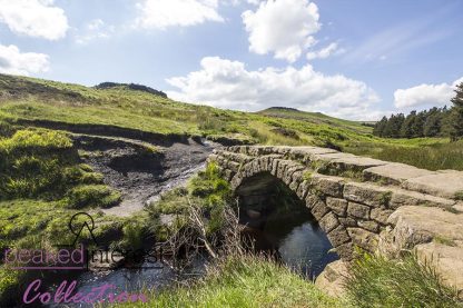 The Pack horse Bridge in Burbage Valley